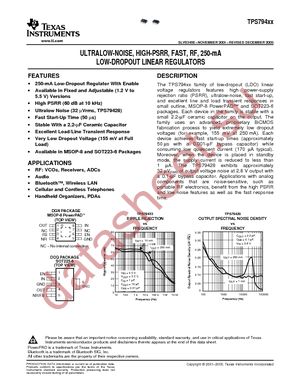 TPS79418DGNR datasheet  